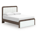  Size_Queen  -- Signature Design by Ashley Kendanport Upholstered Panel Bed IMAGE 1