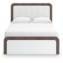  Size_Queen  -- Signature Design by Ashley Kendanport Upholstered Panel Bed IMAGE 3