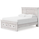  Size_Queen  -- Signature Design by Ashley Makidern Panel Bed with Storage IMAGE 5