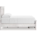  Size_Full  -- Makidern PCB1171B23 Full Panel Storage Bed IMAGE 5