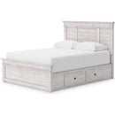  Size_Full  -- Makidern PCB1171B27 Full Panel Bed with Storage IMAGE 3