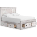  Size_Full  -- Makidern PCB1171B35 Full Panel Bed with Storage IMAGE 4