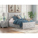  Size_Full  -- Makidern PCB1171B35 Full Panel Bed with Storage IMAGE 9