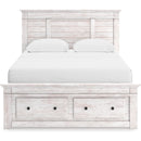  Size_Queen  -- Makidern PCB1171B4 Queen Panel Storage Bed IMAGE 7