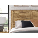  Size_King -- Maystonna PCB1580B6 King Crossbuck Panel Bed IMAGE 9