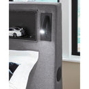  Size_Twin  -- Verishaw PCB2721B23 Twin Upholstered Bed IMAGE 14