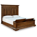  Size_California King  -- Frantanna PCB949B9 California King Panel Storage Bed IMAGE 2