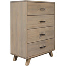  Mako Wood Furniture Belmont 4-Drawer Chest Belmont Chest IMAGE 1