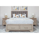  Mako Wood Furniture Nova King Bed with Storage Nova King Storage Bed IMAGE 1