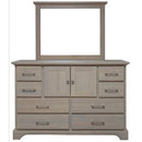  Mako Wood Furniture Nova 8-Drawer Dresser with Mirror Nova Dresser And Mirror IMAGE 1