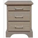  Mako Wood Furniture Nova 3-Drawer Nightstand Nova Nightstand IMAGE 1