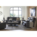  Benchcraft Mackmenville Leather Look Recliner with Wall Recline 7471329 IMAGE 8