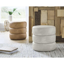  Manufacturer Color_Bone --  Ummi A3000792 Swivel Accent Ottoman IMAGE 3