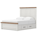  Signature Design by Ashley Savonport Queen Panel Bed with Storage B100-13/B4615-54/B4615-57/B4615-60/B4615-60 IMAGE 3
