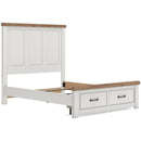  Size_Queen -- Savonport B4615B7 Queen Panel Storage Bed IMAGE 5
