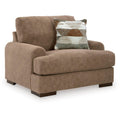  Manufacturer Color_Pecan -- Signature Design by Ashley Jayne Park Fabric Chaise IMAGE 1