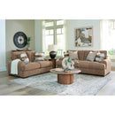  Manufacturer Color_Pecan  -- Signature Design by Ashley Jayne Park Stationary Fabric Sofa IMAGE 6