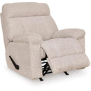  Manufacturer Color_Cobble Stone -- Signature Design by Ashley Hoyne Park Rocker Fabric Recliner IMAGE 2