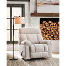  Manufacturer Color_Cobble Stone -- Signature Design by Ashley Hoyne Park Rocker Fabric Recliner IMAGE 5