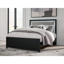  Size_Queen -- Maeling PCB1115B6 Queen Upholstered Panel Bed IMAGE 6