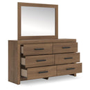  Signature Design by Ashley Broachmyn 6-Drawer Dresser with Mirror PCB1116-31/PCB1116-36 IMAGE 2