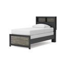  Size_Twin  -- Signature Design by Ashley Broachmyn Bookcase Bed IMAGE 4