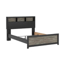  Size_Queen  -- Broachmyn PCB1118B2 Queen Bookcase Bed IMAGE 2