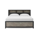  Size_King  -- Broachmyn PCB1118B6 King Bookcase Bed IMAGE 3