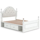 Size_Full -- Kozlani PCB1819B18 Full Upholstered Panel Bed with Storage IMAGE 5