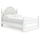  Size_Full  -- Kozlani PCB1819B6 Full Upholstered Panel Bed IMAGE 1