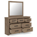  Signature Design by Ashley Oliandon 7-Drawer Dresser with Mirror PCB2844-31/PCB2844-36 IMAGE 8