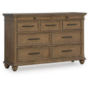 Signature Design by Ashley Karallin 10-Drawer Dresser PCB782-31 IMAGE 1