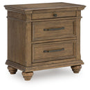  Signature Design by Ashley Karallin 3-Drawer Nightstand PCB782-93 IMAGE 1