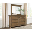  Signature Design by Ashley Karallin 10-Drawer Dresser with Mirror PCB782-31/PCB782-36 IMAGE 2