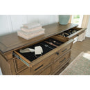  Signature Design by Ashley Karallin 10-Drawer Dresser with Mirror PCB782-31/PCB782-36 IMAGE 4