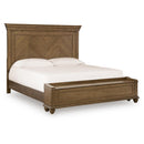  Size_King -- Karallin PCB782B8 King Panel Storage Bed IMAGE 1