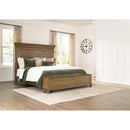  Size_King -- Karallin PCB782B8 King Panel Storage Bed IMAGE 6