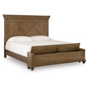  Size_California King -- Karallin PCB782B9 California King Panel Storage Bed IMAGE 8