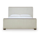  Size_King -- Radkin PCB843B4 King Uphostered Panel Bed IMAGE 2