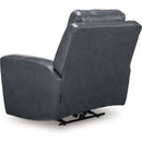  Manufacturer Color_Admiral -- Signature Design by Ashley Next Move Power Leather Match Recliner IMAGE 5