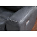  Manufacturer Color_Admiral -- Signature Design by Ashley Next Move Power Reclining Leather Match Loveseat with Console IMAGE 6