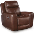 Manufacturer Color_Mahogany -- Next Move PCU1210213 Power Recliner with Adjustable Headrest IMAGE 1