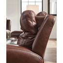  Manufacturer Color_Mahogany -- Next Move PCU1210215 Power Reclining Sofa with Adjustable Headrest IMAGE 4
