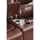  Manufacturer Color_Mahogany -- Next Move PCU1210218 Power Reclining Loveseat with Console and Adjustable Headrest IMAGE 5