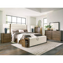  Size_King -- Marxmore B863B4 King Upholstered Storage Bed IMAGE 10