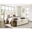 Size_King -- Marxmore B863B4 King Upholstered Storage Bed IMAGE 8