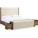  Size_California King -- Marxmore B863B5 California King Upholstered Storage Bed IMAGE 2