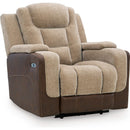  Signature Design by Ashley Mixed Motion PC8350413 Power Recliner with Adjustable Headrest IMAGE 1