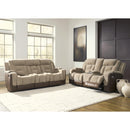  Signature Design by Ashley Mixed Motion PC8350415 Power Reclining Sofa with Adjustable Headrest IMAGE 10