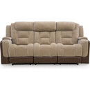  Signature Design by Ashley Mixed Motion PC8350415 Power Reclining Sofa with Adjustable Headrest IMAGE 3